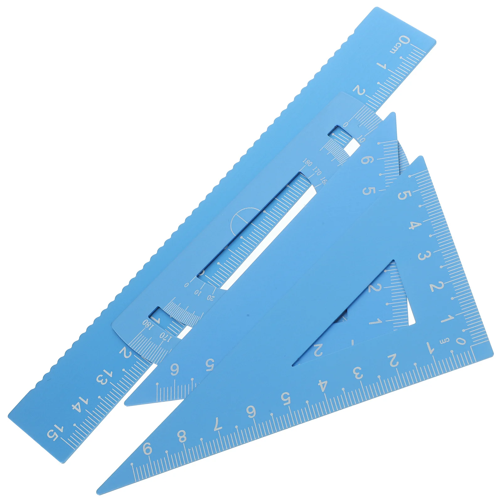 

1Set Math Protractor Geometry Tools Set Precision Drafting Kit for Classroom Office Home Use Multi-Functional Ruler Measuring