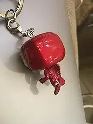 FUNKO vengadores 4: Endgame Capitán Marvels Venom Deadpool Iron man llavero figuras de acción juguetes para niños regalo de Navidad