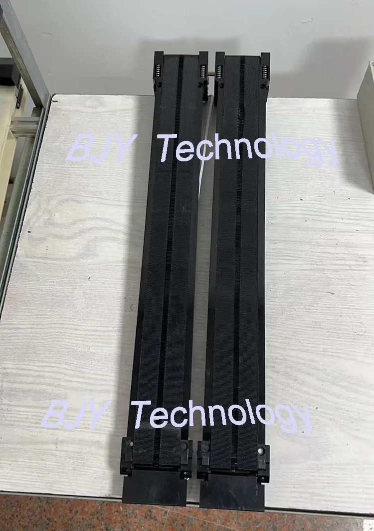 Double Channel 24V Vending Machine Conveyor Belt 371mm/521mm/571mm/801mm Length  Mini Track Cargo Belts