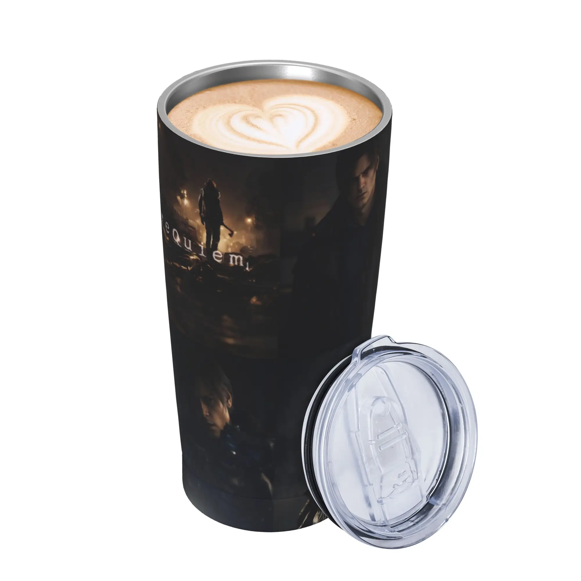 Residents Evils 9  Tumbler Vacuum Insulated Games Coffee Cups Vacuum Flask Office Home Mugs Hot Cold Drink 20oz