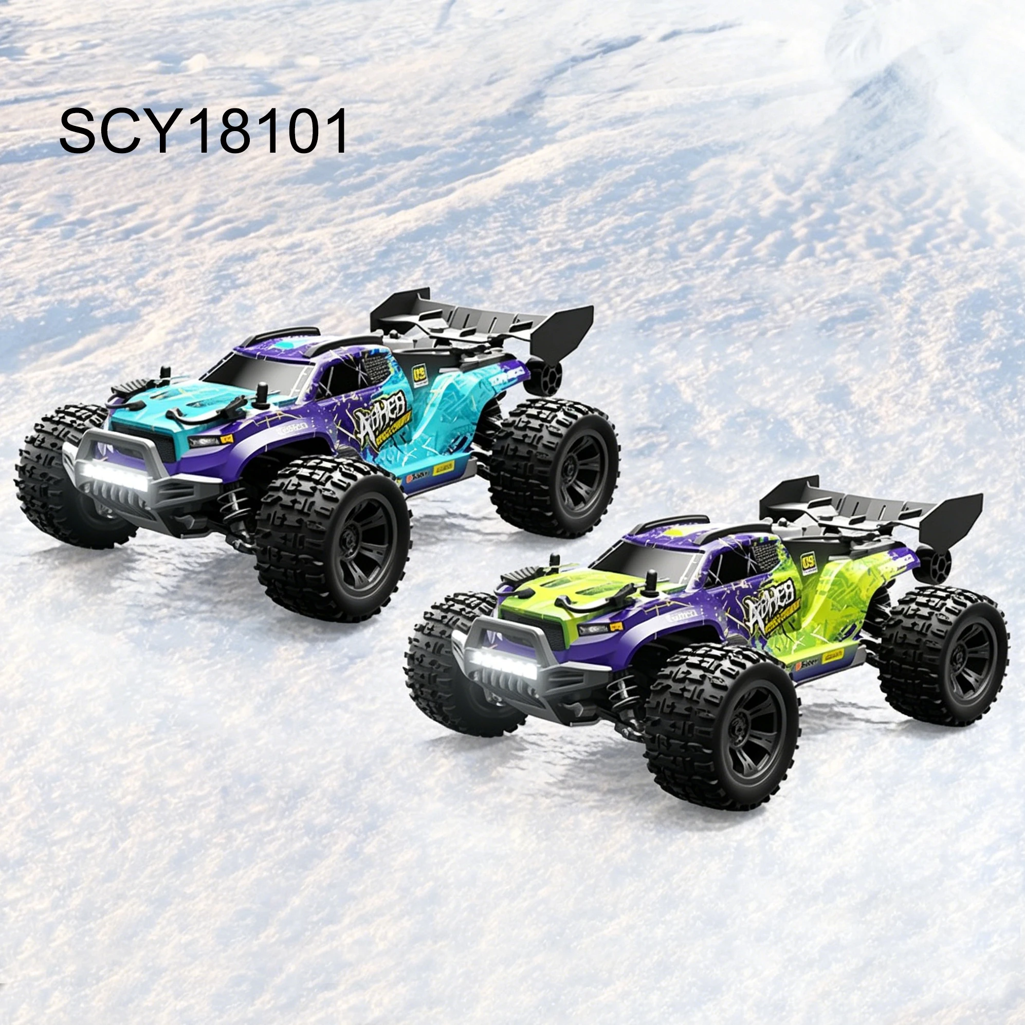 SUCHIYU 1:18 Scale RC Car SCY18101 SCY18101PRO SCY18103 4WD Remote Control Off-Road All Terrain Racing Drift Cross Country Truck