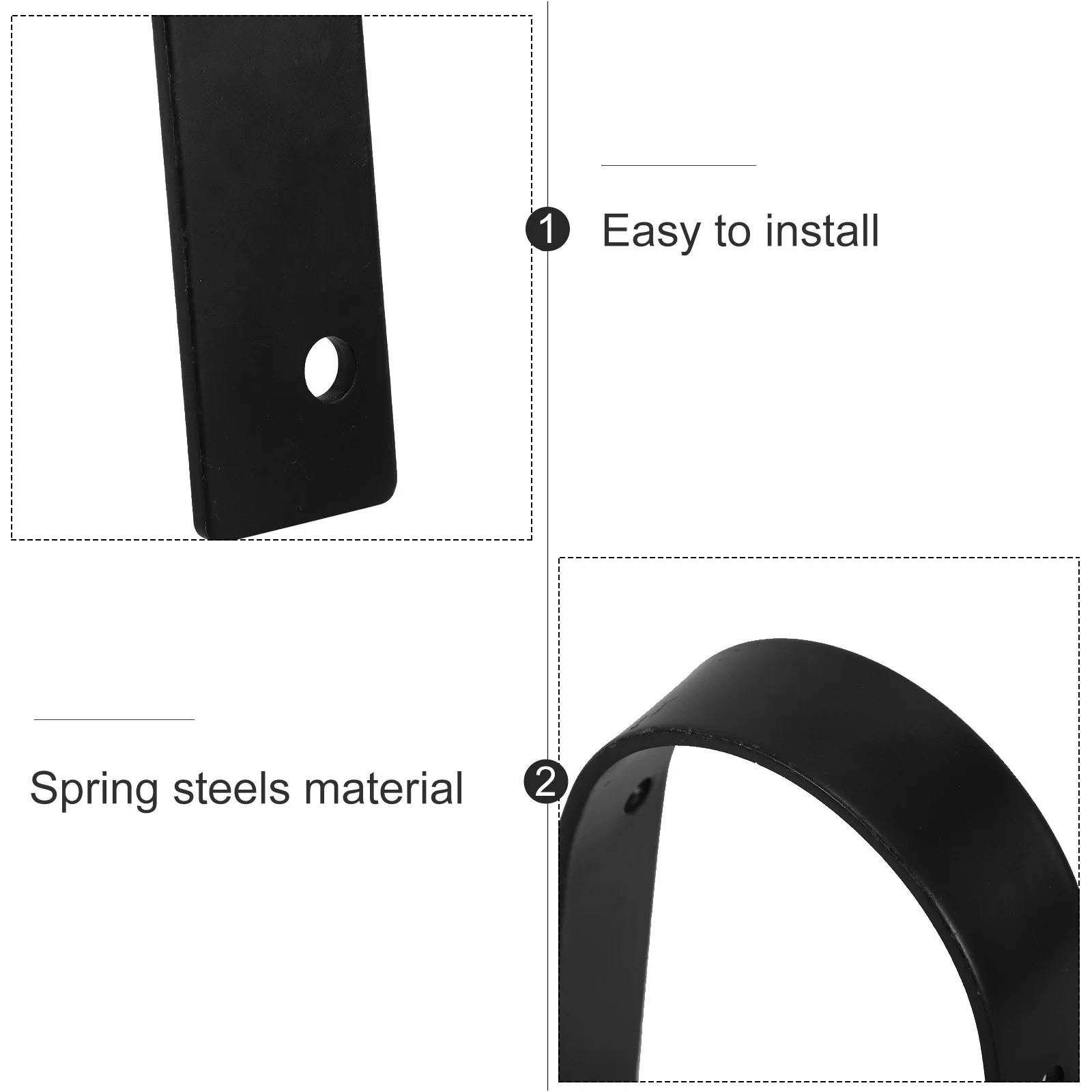 

Piano Pedal Spring U-Shape Steel Replacement For Heavy Duty Wear-Resistant Flexible Metal Piano Repair Accessory