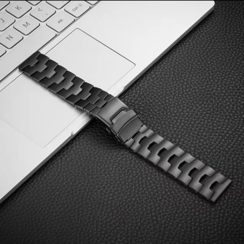 Oracle Titanium Strap for Garmin Forerunner 255 265 Music/955 965 745 Smart watch Wristband for 22mm Garmin Venu 2 3 Accessories