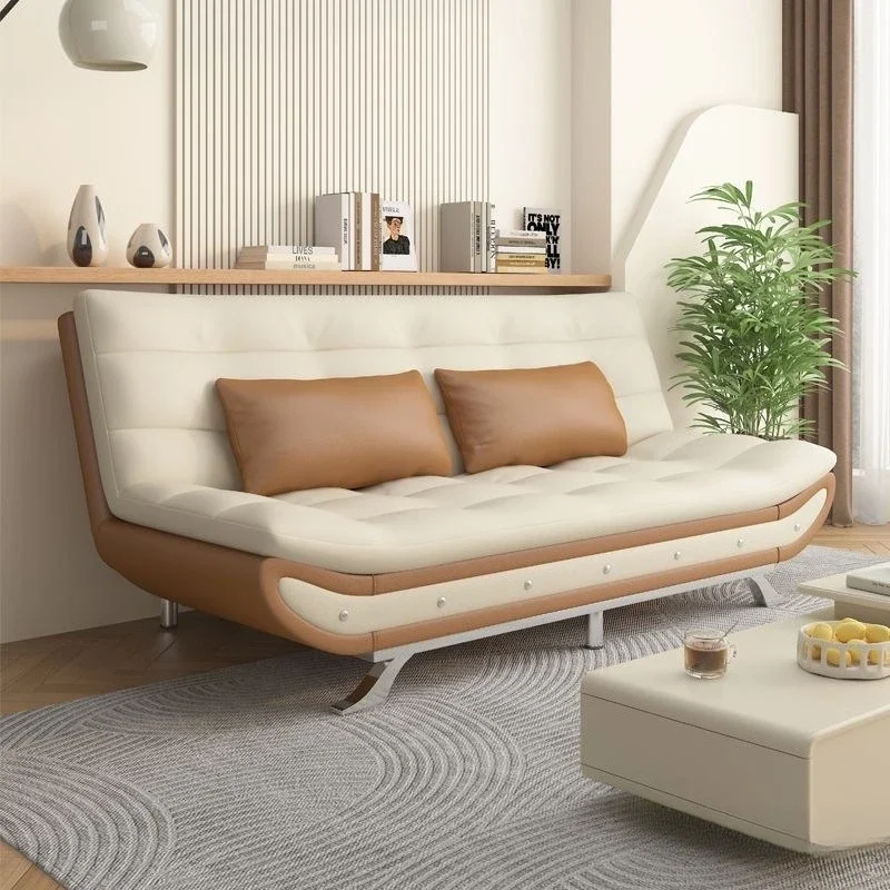 

Small apartment sofa bed, dual-purpose double living room, foldable multi-functional simple sofa bed