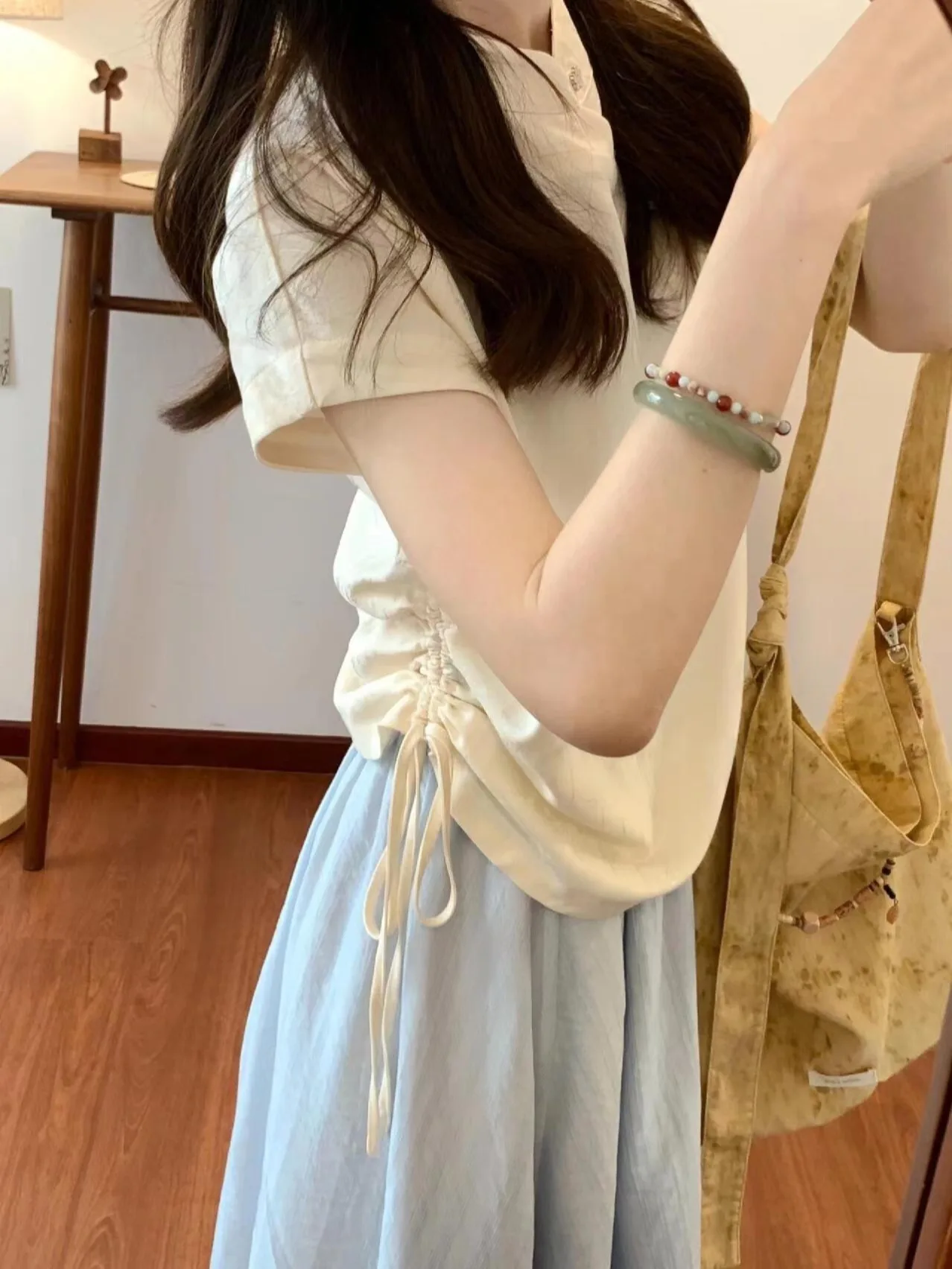 

WL200 New Han element daily youth style cheongsam top dress