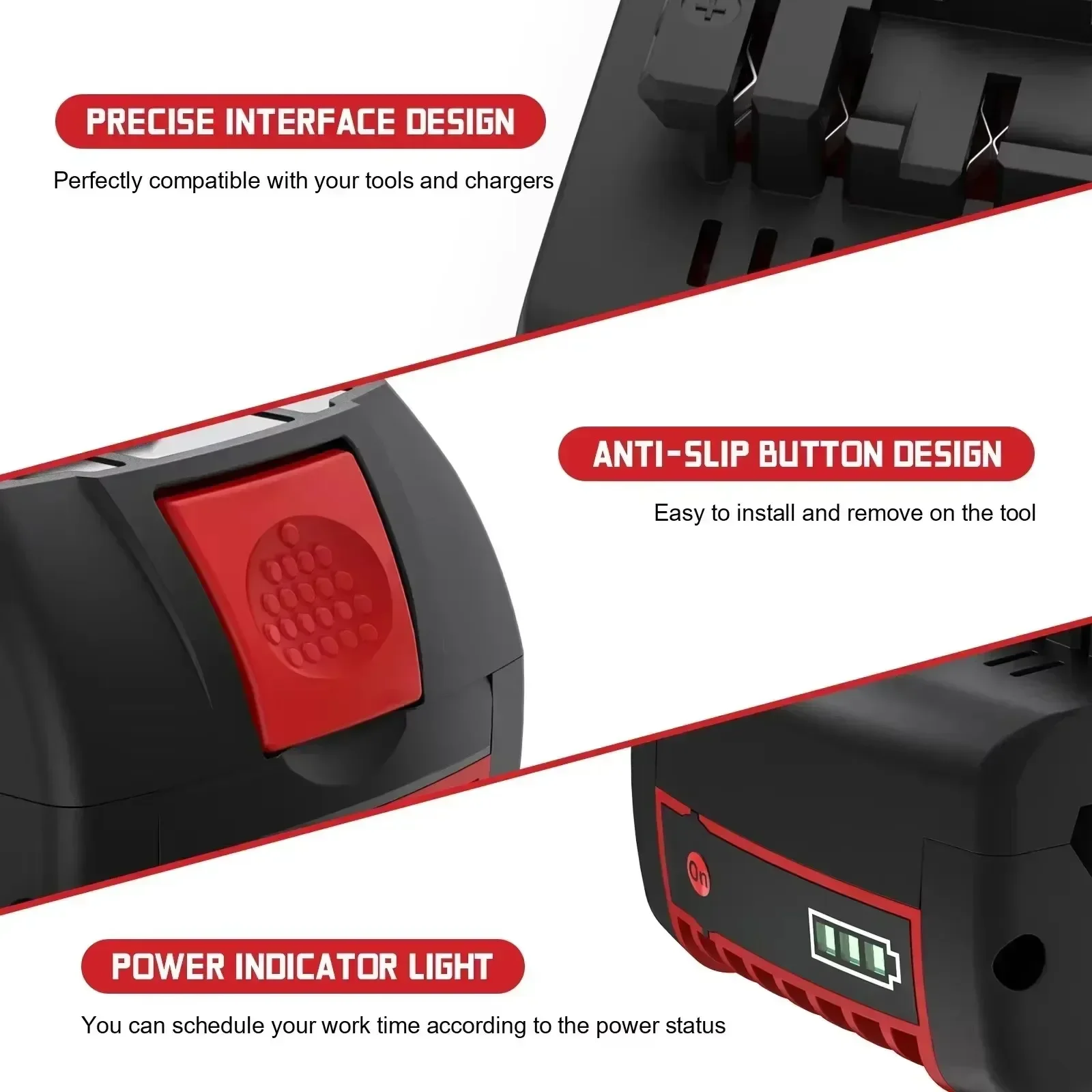 ✅ Nuevo para BOSCH auténtico 18V 10,0Ah batería de iones de litio GBA 18V 10,0Ah 18V profesional GBA GSR GSB BAT618 BAT609 con calibre de combustible 🔋