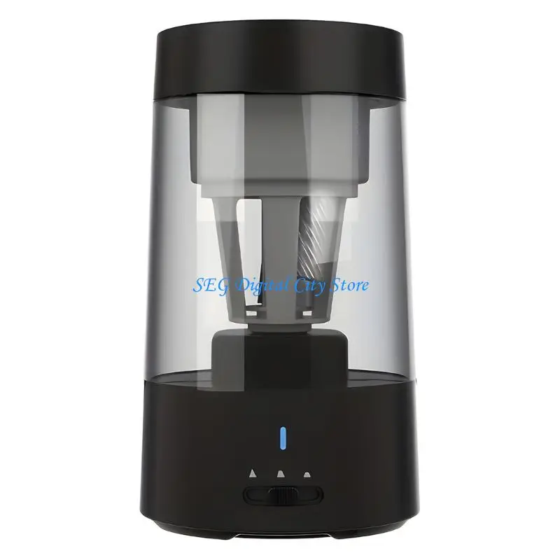 

U75B Беспроводная электрическая точилка для карандашей с зарядкой типа C 3 сменными точками для рисования и письма