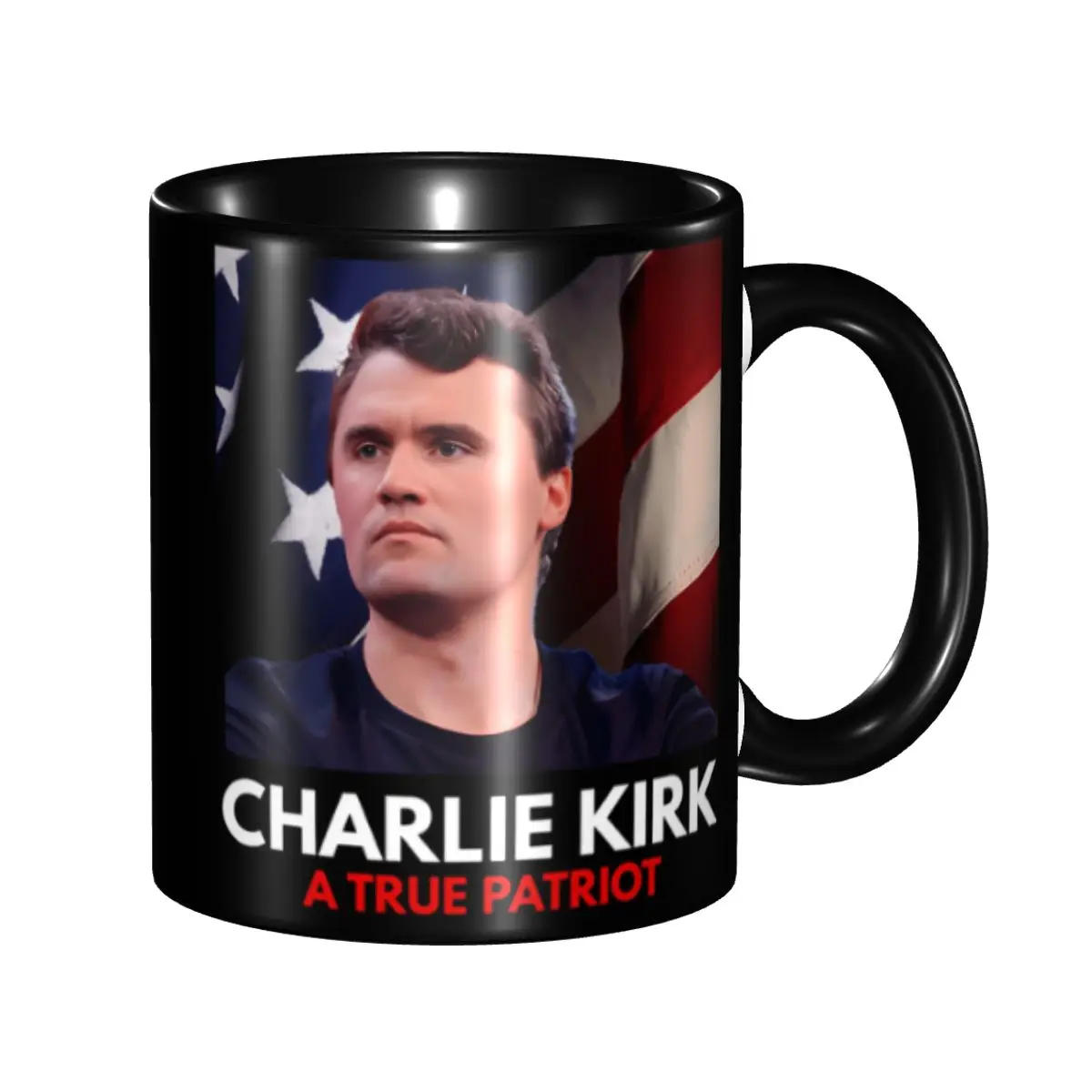 

DIY Charlie Kirk Ceramic Mugs Custom Coffee Cups Creative Gift