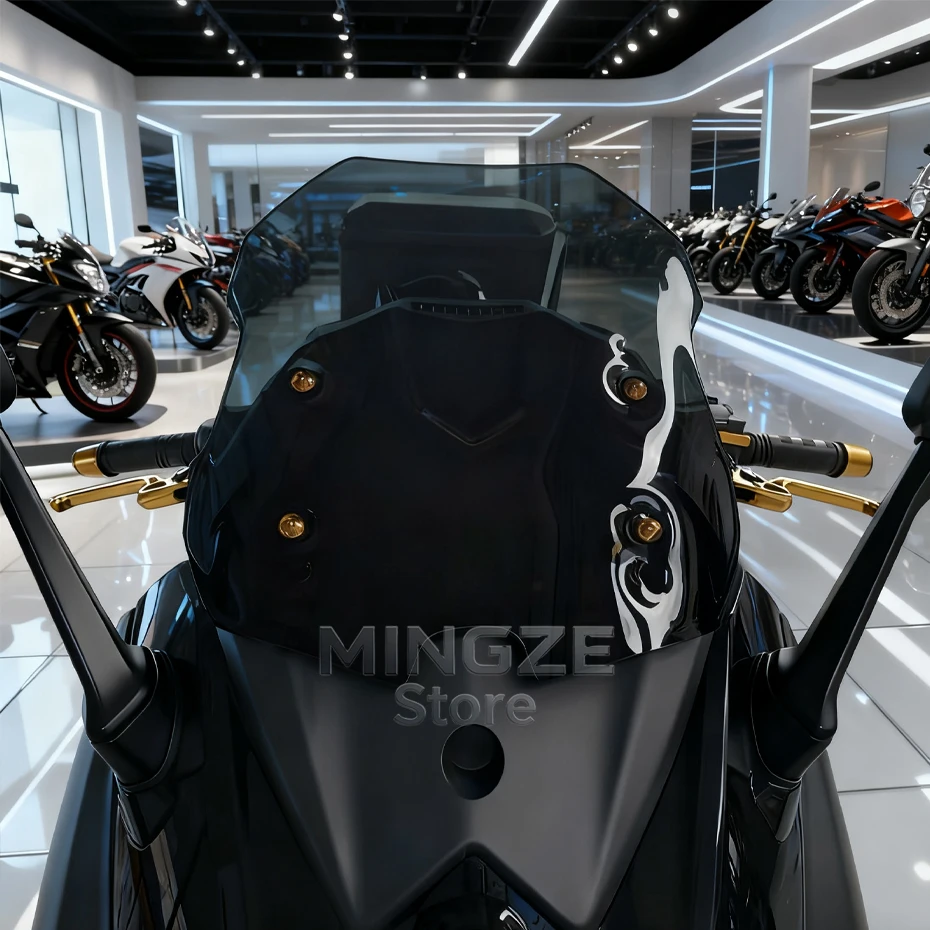For SYM MAXSYM TL 500 TL500 TL508 TL 508 2019 2020 2021 2022 Windshield Windscreen Wind Deflectors 500 508 Black