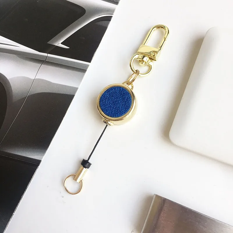 Sationery ID Tag Pass Work Card Holder Clip Badge Reel Retractable for Staff Nurse Keychain Badge Holder Working Permit Reels