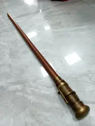 Rare Special Wood Cane Wooden Crutch Walking Stick Travel For Support Sports Crozier Telescope