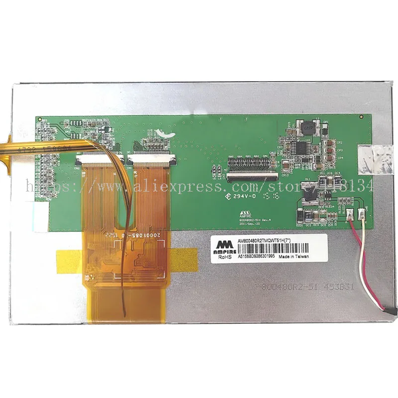 

AM800480R2TMQWT51H 7inch Lcd Screen Display +Digitizer Touch Panel For HACH DR3900 TL2300 NA8000 CODmax III