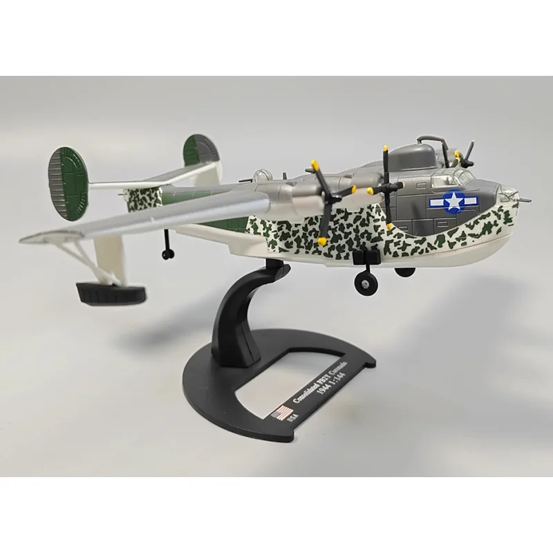 Escala fundida 1/144 US PB2Y Coronado hidroavião modelo de simulação de liga coleção decoração de exibição