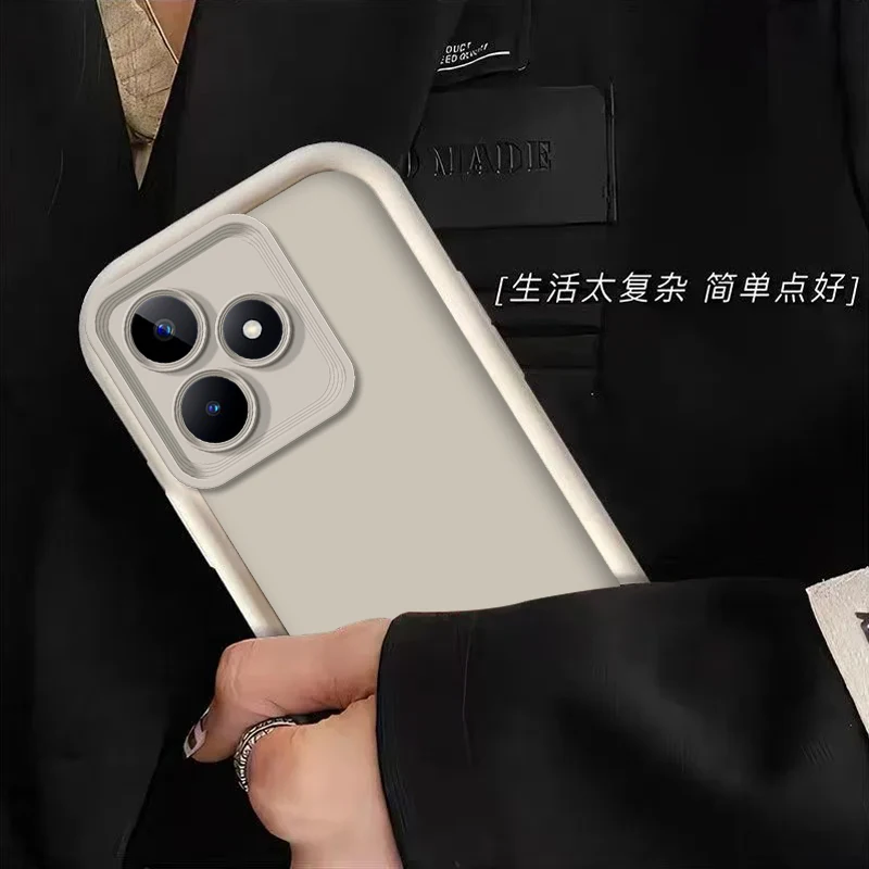 For Realme Note 50 60 Case Full Package Luxury Matte Anti Drop protection Silicone Soft Phone Case Realme V60S V50S P1 Pro Funda