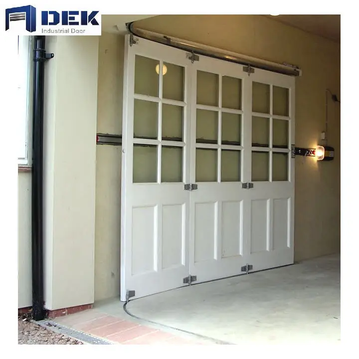 Security Side Corner Sliding Garage Door/round the Corner Exterior Door——Reservation Deposit