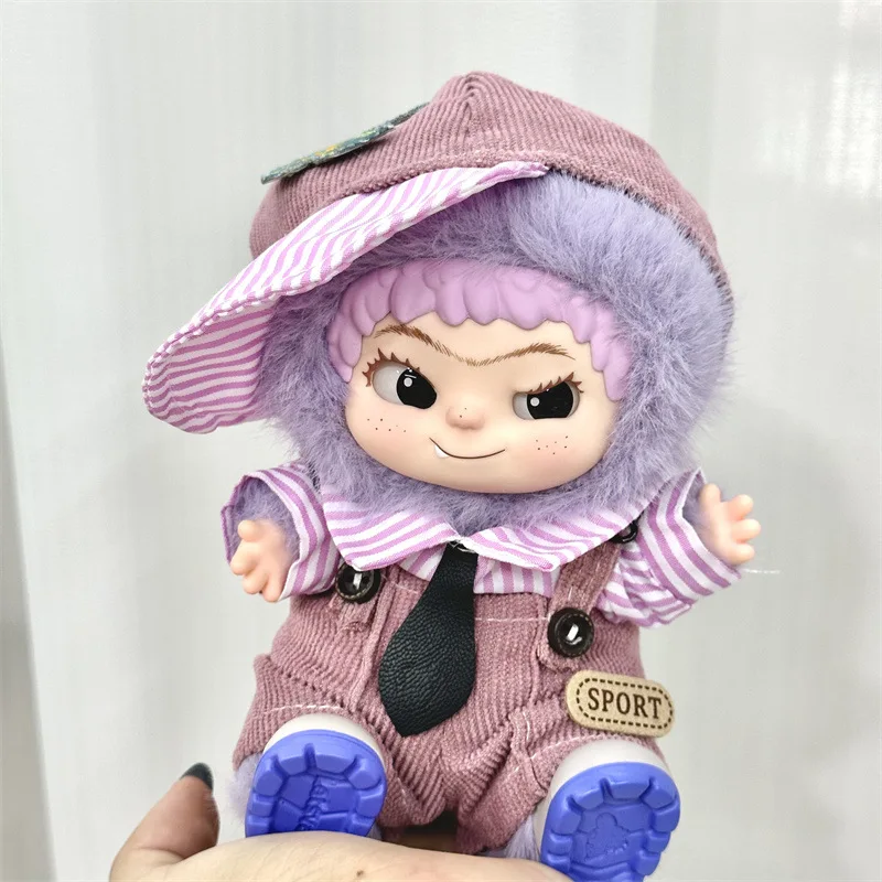 مجموعة ملابس الدمى القطيفة العصرية من WAKUKU - مجموعات ملابس الحفلات الغامضة اللطيفة لدمى BJD OB11 Blythe بمقياس 1/12