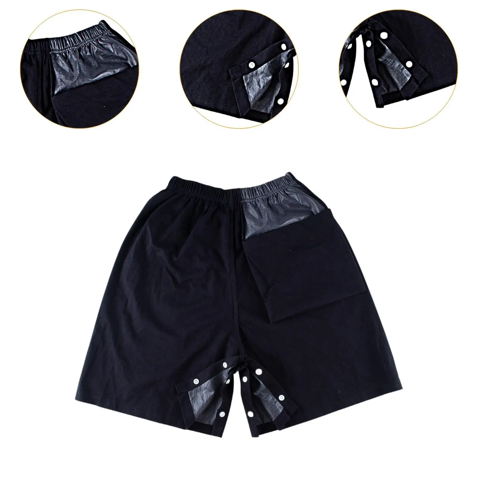 وسادة سرير سلس البول يمكن ارتداؤها، تنورة حفاضات للبالغين، خفيفة الوزن وقابلة للغسل وإعادة الاستخدام #5