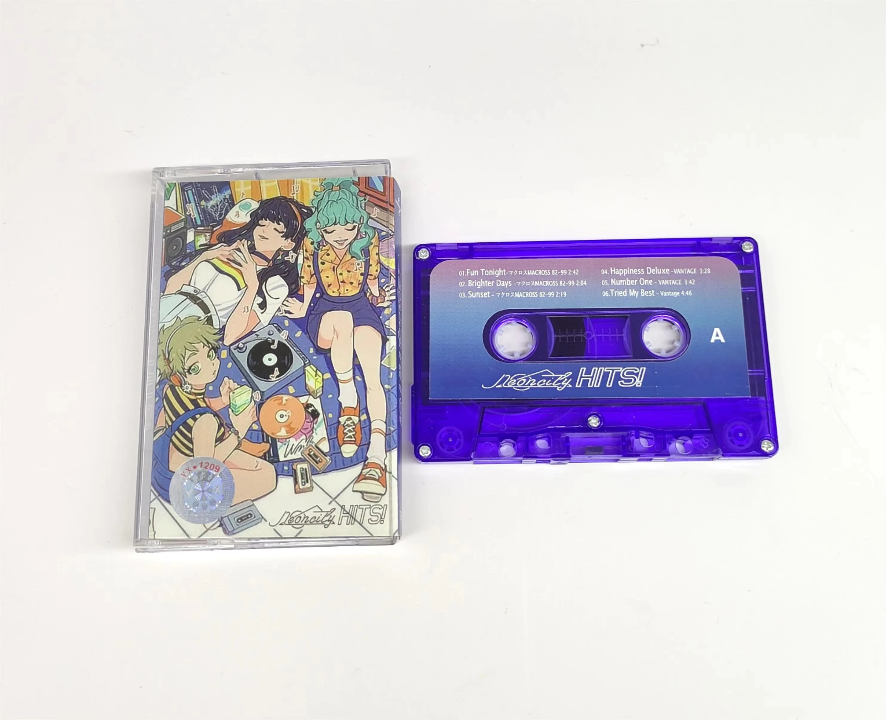 Vaporwave Night Tempo Macross 82-99 Music Tape City Pop Greatest Hits Album Cassettes Cosplay Walkman Recorder Soundtracks Box