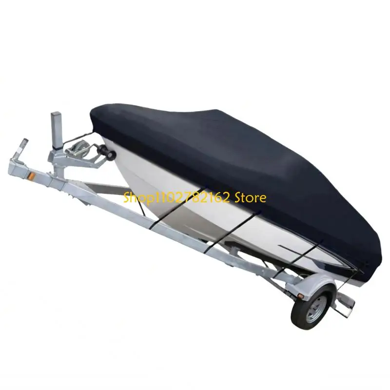 

547B Чехол для лодки быстрой установки с эластичным шнуром для лодок с V-образным корпусом от 17 до 19 футов