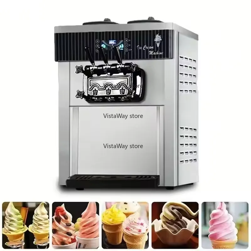 رائجة البيع دليل آلة صنع مخروط الآيس كريم آلة الآيس كريم Xy-zt965 Flavorama آلة مزج الآيس كريم السعر