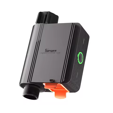 SONOFF SWV Zigbee Smart Water Valve IP55 Automatic Irrigation Easy Install Remote Control Time Schedule via eWeLink Alexa Google