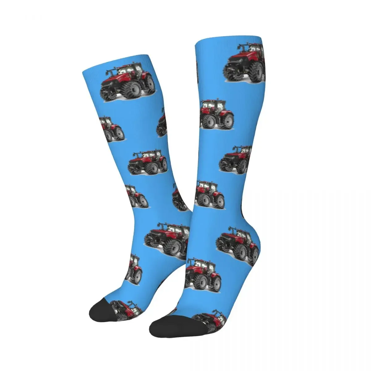 Tractor-Case Logo Socks Harajuku High Quality Stockings All Season Long Socks Accessories for Man's Woman's Gifts