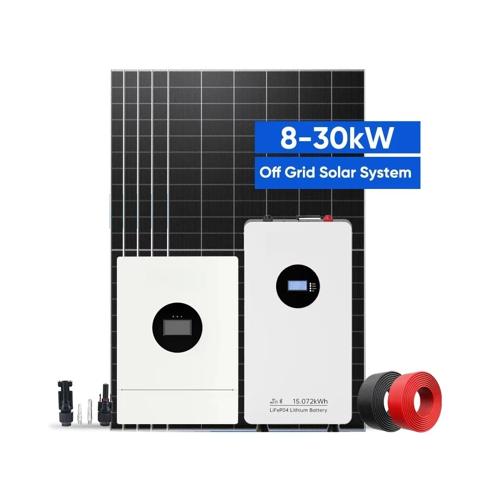 Sistema de Energia Solar Lovsun 5kW 10kW 5kVA 5000W, Gerador Híbrido Off-Grid com Bateria de Lítio para Casa