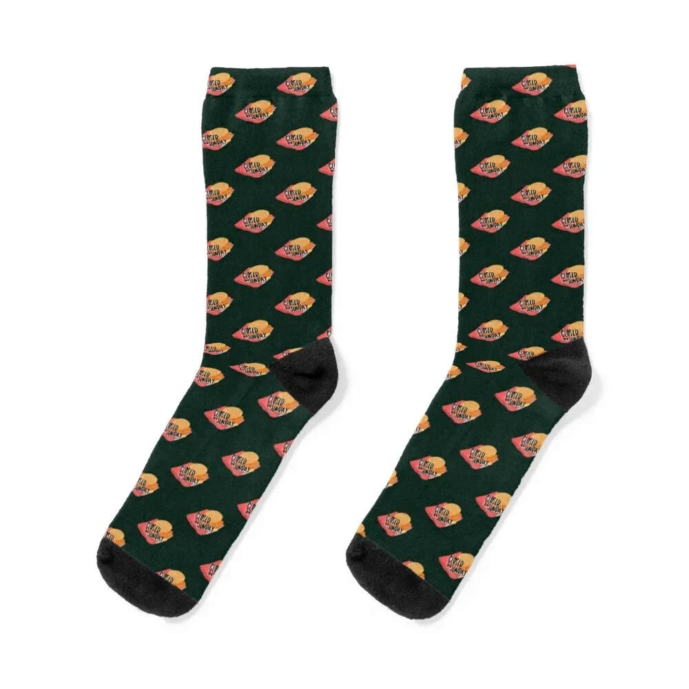 

Closed on sunday Socks gift custom Socks For Girls Men's