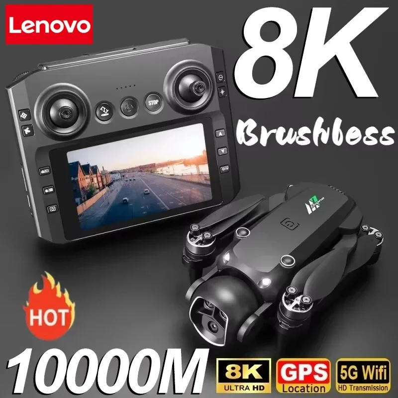 Lenovo M7 Drohne 8K Luftbild-HD-Doppelkamera Fotografie Intelligente Hindernisvermeidung Bürstenloser Antrieb 5G WIFI GPS Rückkehrdrohne