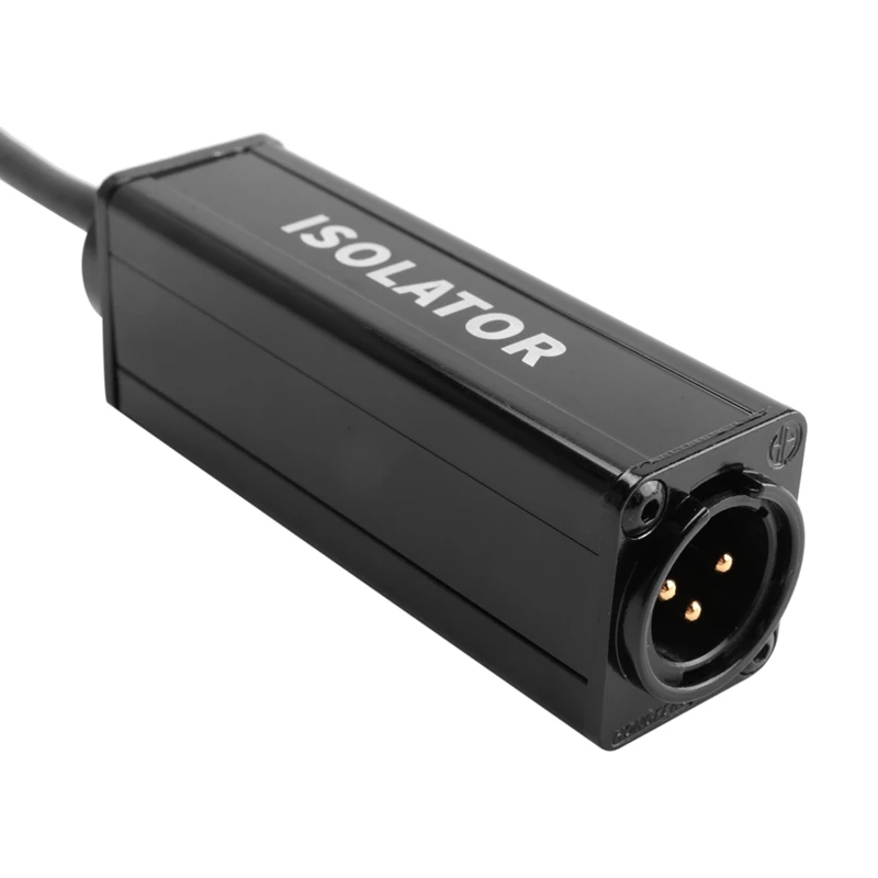 Audio Cable Isolator XLR Eliminates Noise Ground Loop Audio Isolator Eliminates Noise