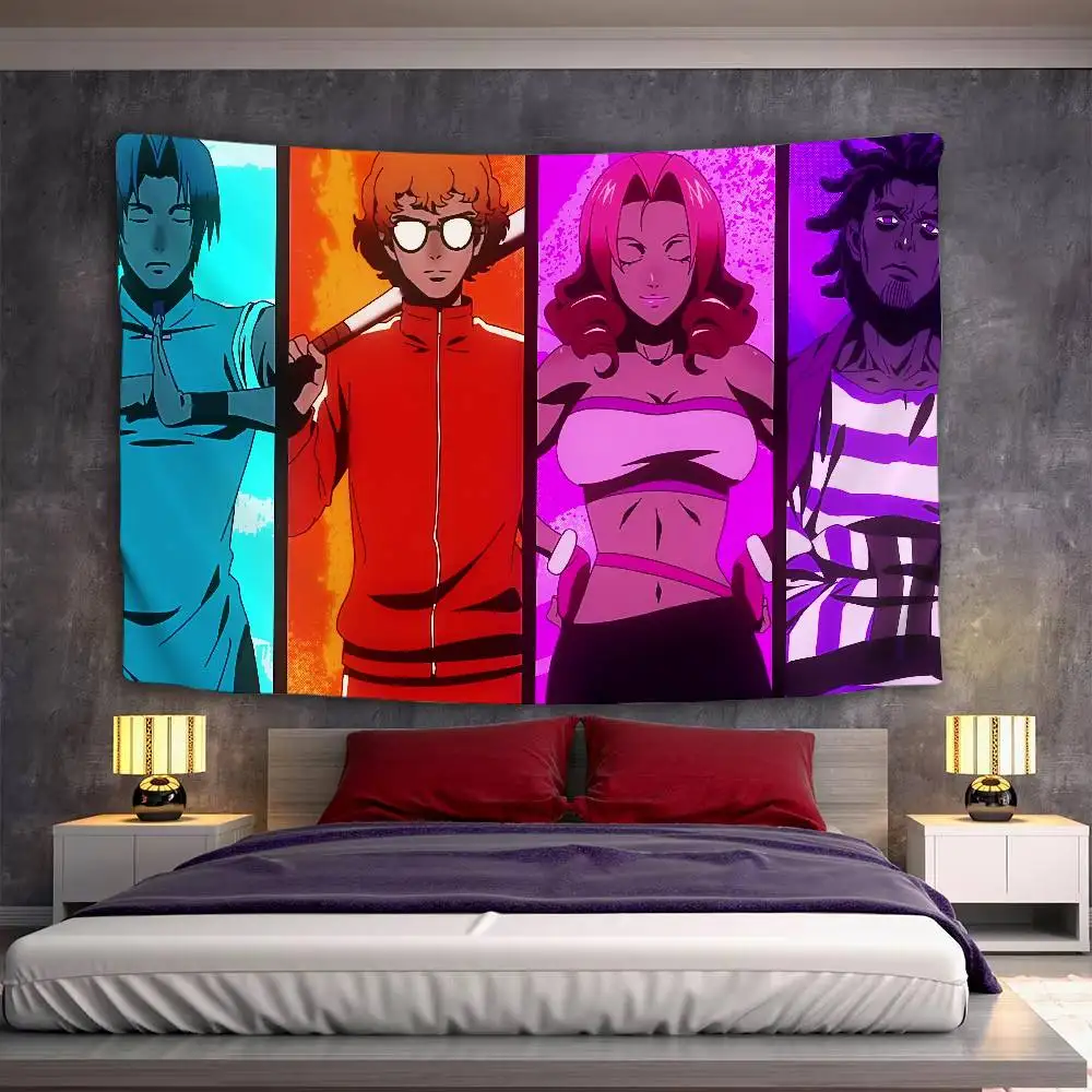 The G-God Of High School Tapestry Wall Hanging Tapestry Art Deco Blanket Curtain Hanging At Home Bedroom Living Room Decor