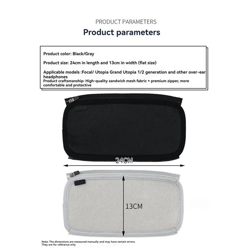 Y45A-For Focal Utopia Headphone Head Protector Cover Sleeve For 1St And 2Nd Gen Headset- Headbeam Protection Case A view 6