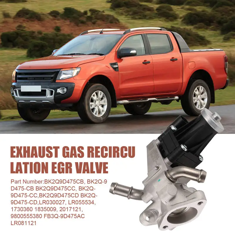 Exhaust Gas Recirculation EGR Valve 9800555380 LR030027 For Ranger Transit Peugeot Boxer Citroen 2.2 Diesel BK2Q9D475CB