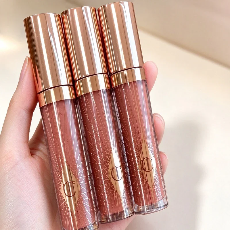 Makeup Hot Brand CT Multicolored Watery Sheen Lip Gloss Heart-shaped Brush Head Long-lasting Natural Easy To Color Cosmetics