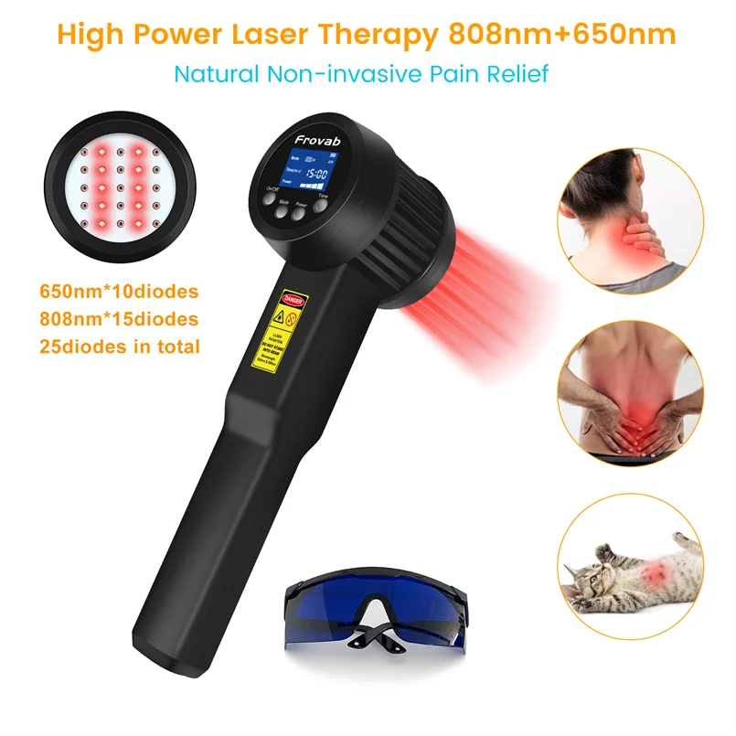 Frovab Red Light Therapy Class 4 Therapeutic Laser Professional Laser Treatment for Dog Horses Promoting Cell Growth And Repair