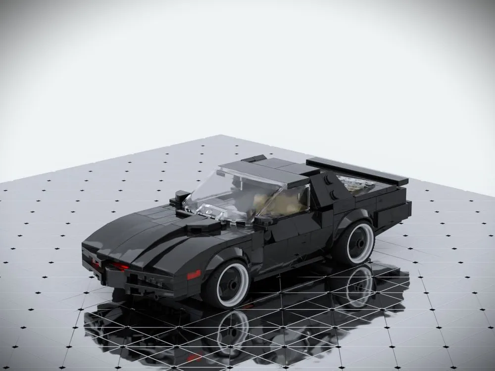 

366 Parts Building Block Car Model City Speed Champion Black Classic Racing Toy For Boys Christmas Gift