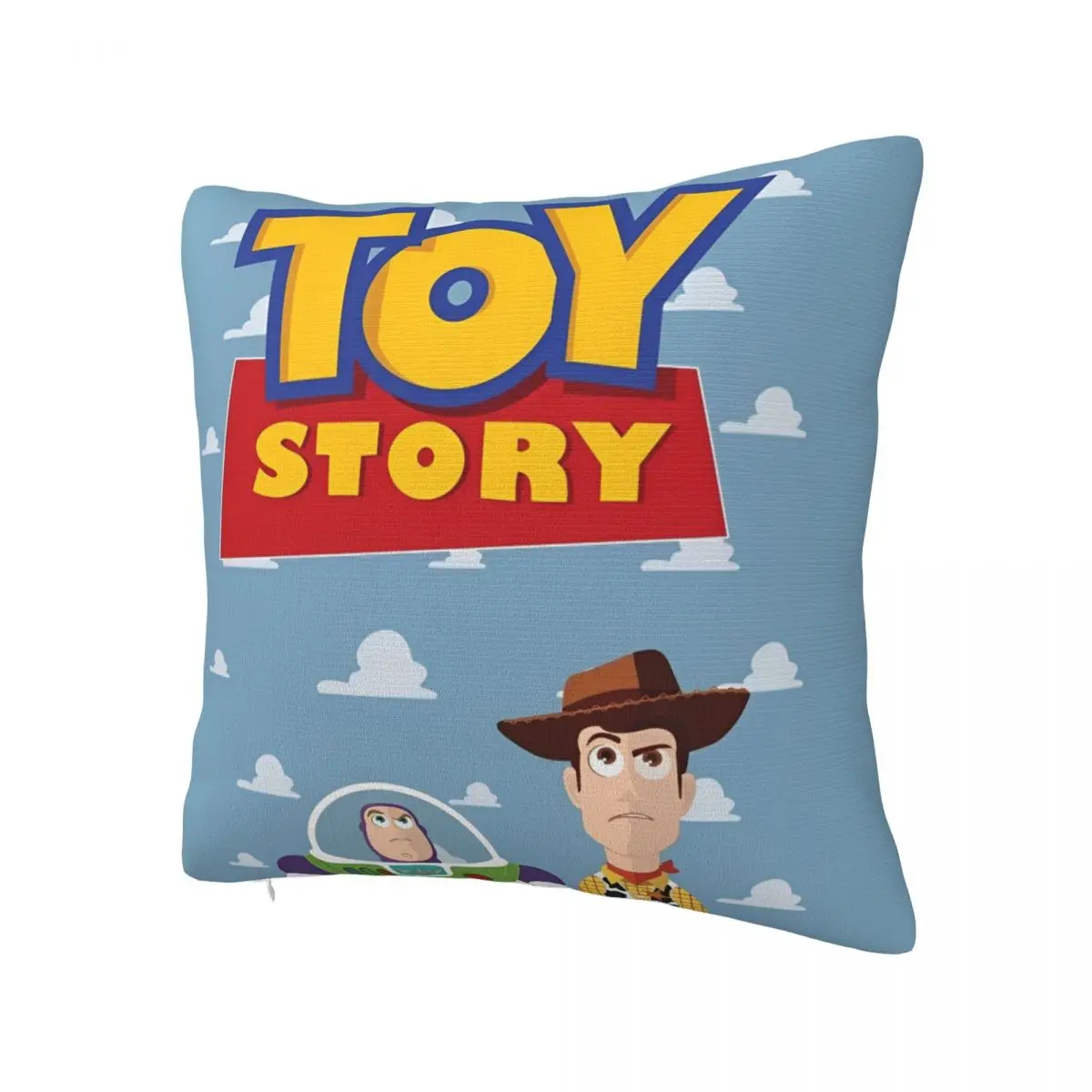 Soft Toy Story Cartoon Cute Pillowcase Polyester Cushion Cover Gift Adventure Film Pillow Case Cover Home Zippered 18