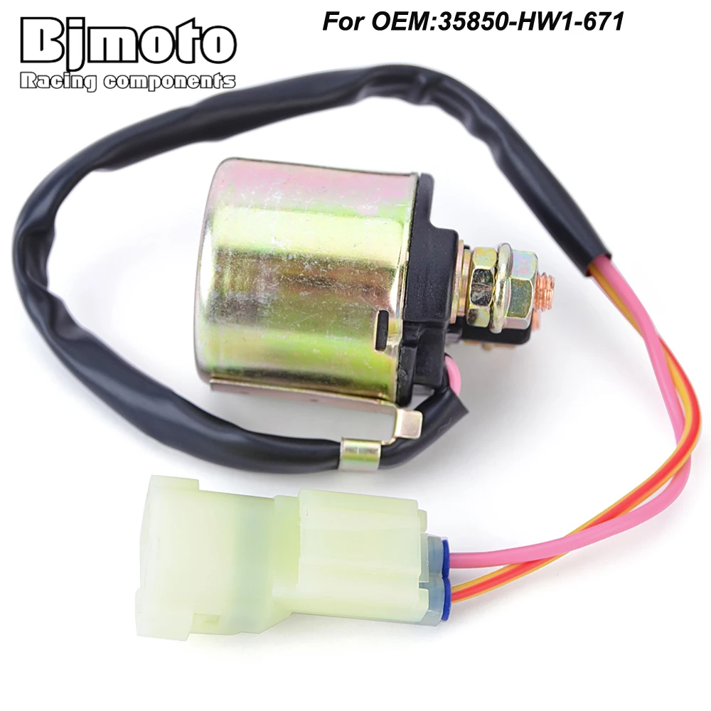 

Motorcycle Starter Relay Solenoid For Honda AquaTrax R12X R12 F12X F12 F15 F15X 35850-HW1-671