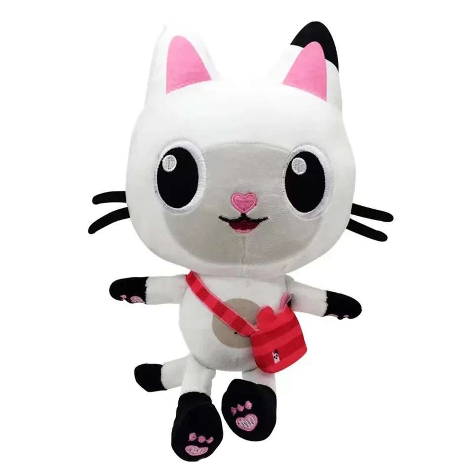 Lo más nuevo, 8 estilos, casa de muñecas Gabby, juguete de peluche Mercat, animales de peluche de dibujos animados, muñeco de peluche de gato sirena, regalos de cumpleaños y Navidad para niños