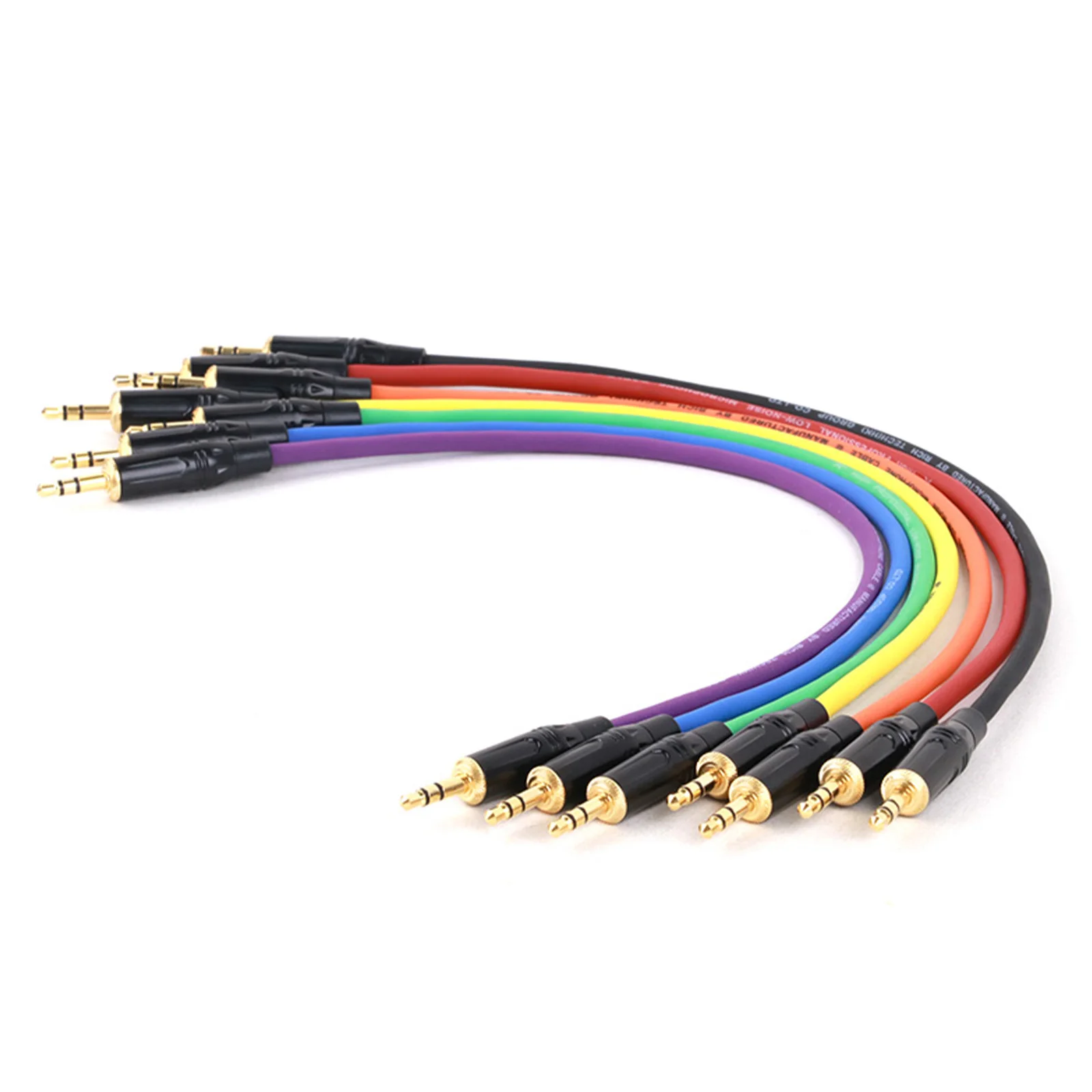 1PCS 0.3M-15M 3.5mm 1/8 Inch TRS Male Jack to 3.5mm 1/8 Inch TRS Male Jack to Straight Patch Cable For PA systems Mixers Guitar