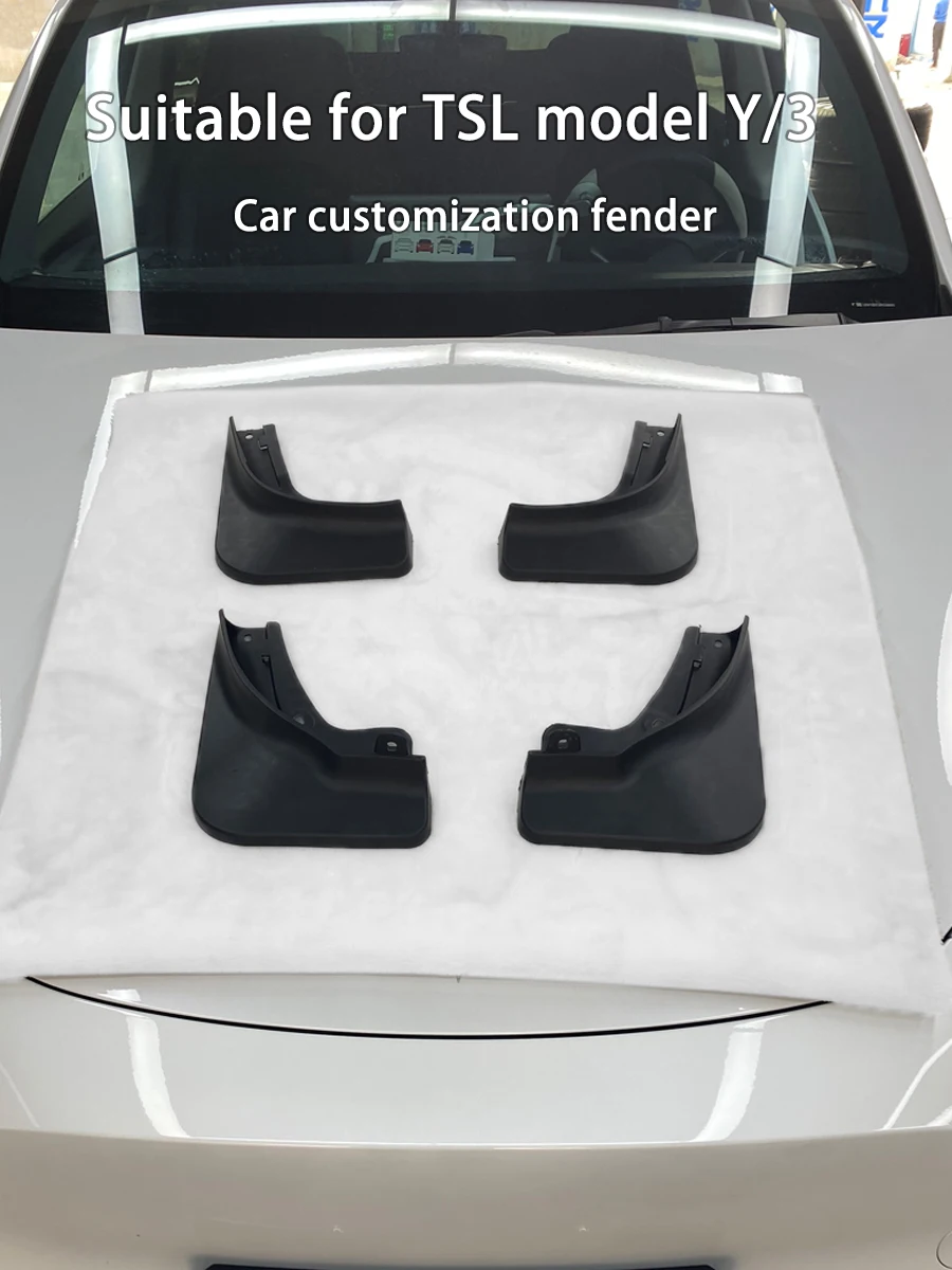 Car fender mudguards Barriersand and gravel invasion suitable for TSL model Y/3 fit the original car design customization fender