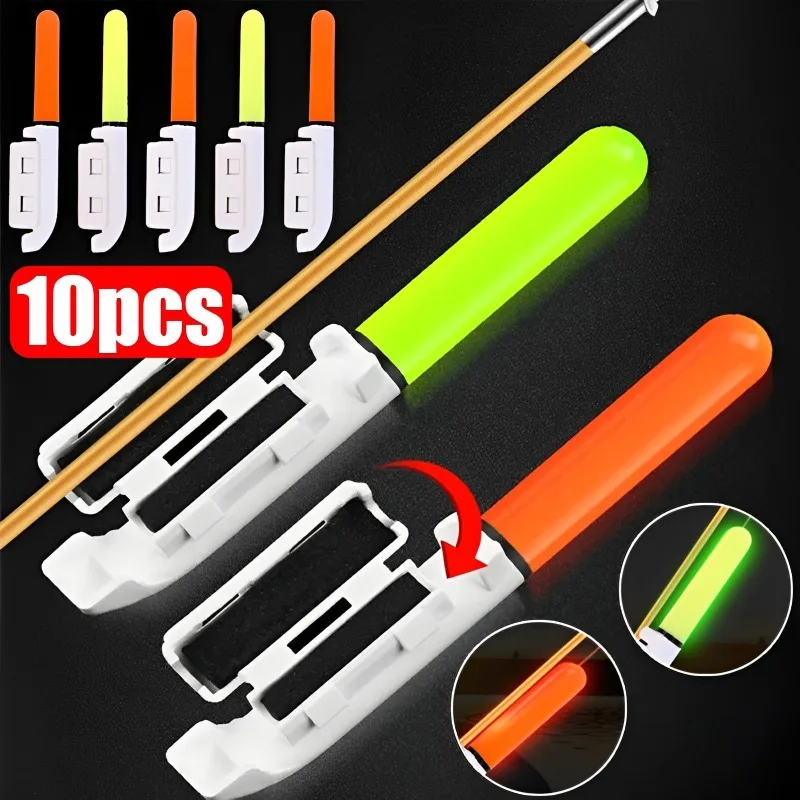 Night Fishing Electronic Rod LED Light Stick Luminous Glow Waterproof Rock Fishing Float CR322/ CR425 Battery Tackle Accessories