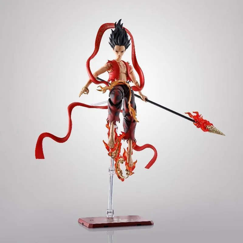 Figurka Nezha Anime Zestaw Modelarski Plastikowy Zabawka Chłopięca Prezent Oryginalne Pudełko Model Ozdoba Prezent Zabawka Prezent Urodzinowy