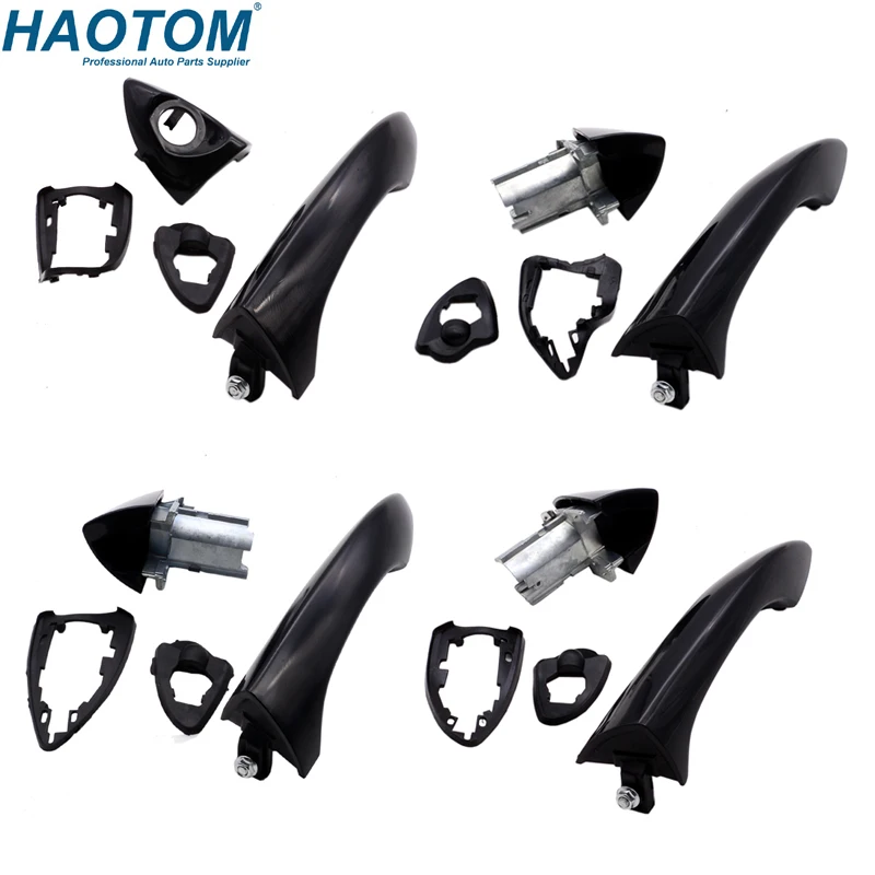 

Car Outside Door Handle For BMW E53 X5 3.0i 4.4i 4.6is 4.8is 2000 2001 2002 2003 2004 2005 2006 51218257737 51218257738 Black