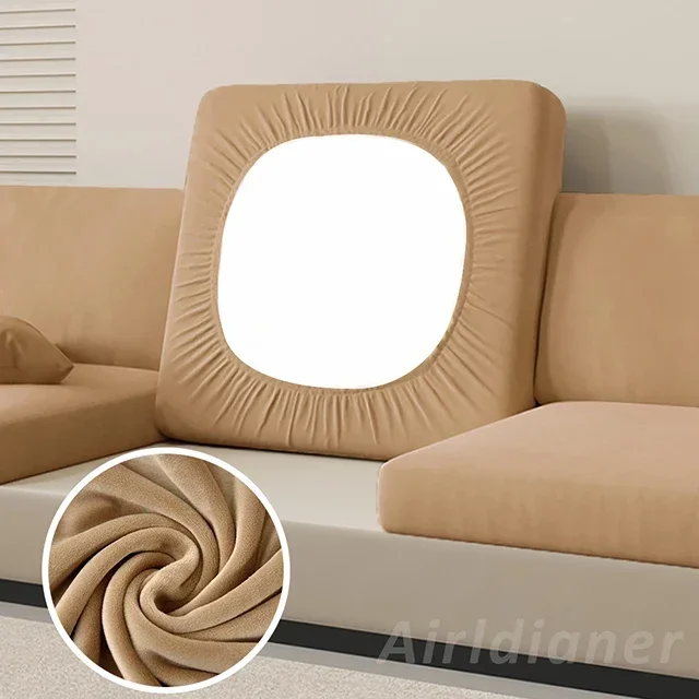 ARMFAVER Velvet Sofa Seat Cushion Cover 5