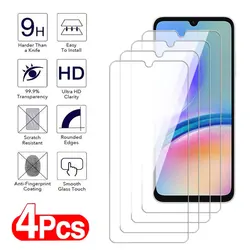 4 pezzi di vetro temperato pieno per Samsung Galaxy M04 4G A01 A02 A04 A05 pellicola salvaschermo A02S A04S A05 Note 10 S10 S10e Lite S Film