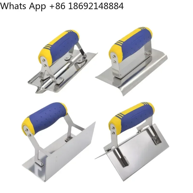 Yin and Yang Corner Splash Knife for Fillet Diatom Mud Construction Batch Putty Scraper Edge Splash Knife