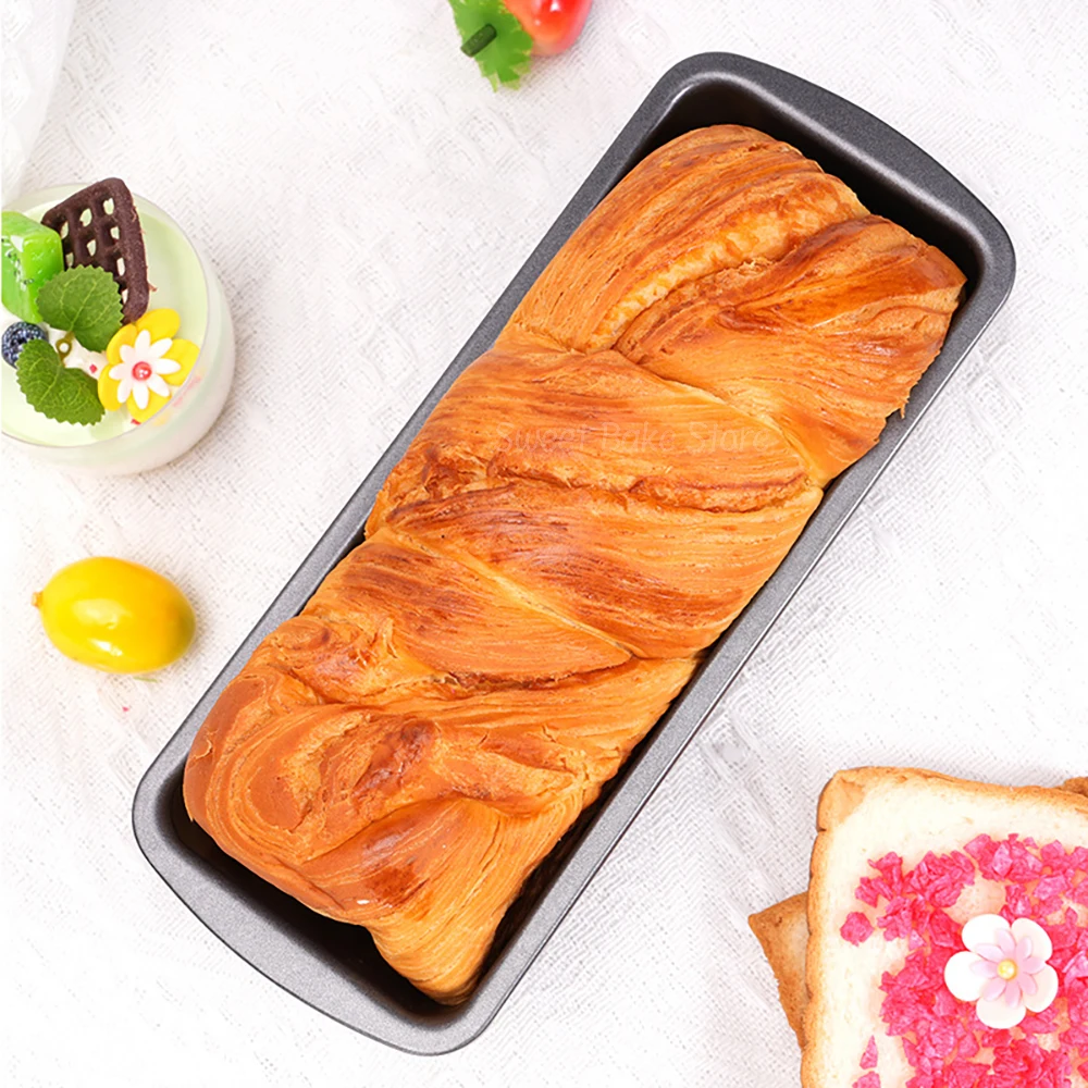 Large Rectangular Bread Pan, Non-stick Carbon Steel Toast Tray, Loaf Baking Mold, For Homemade Bread, Cake, Kitchen Baking Tools