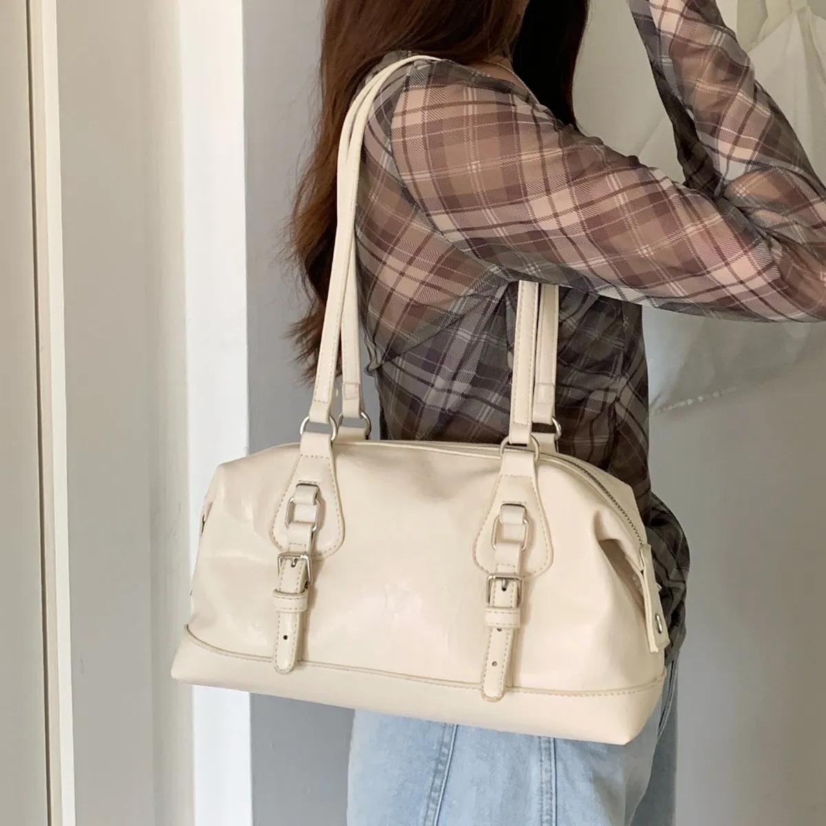 

Women Shoulder bags Large capacity pu leather Fashion Designer Messenger bags for ladies Boston Handbag totes bolsas