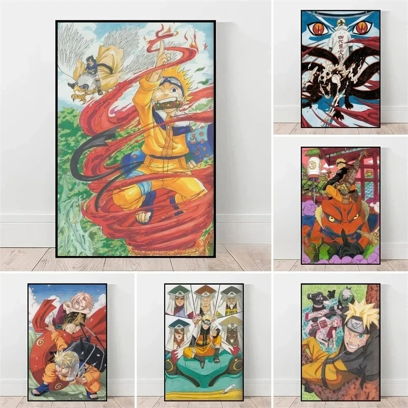 

Naruto Poster By Kakashisuke Itachi Uchiha Akatsuki Anime Figure Character Modern Home Decoration Mural Art Aesthetic Room Decor